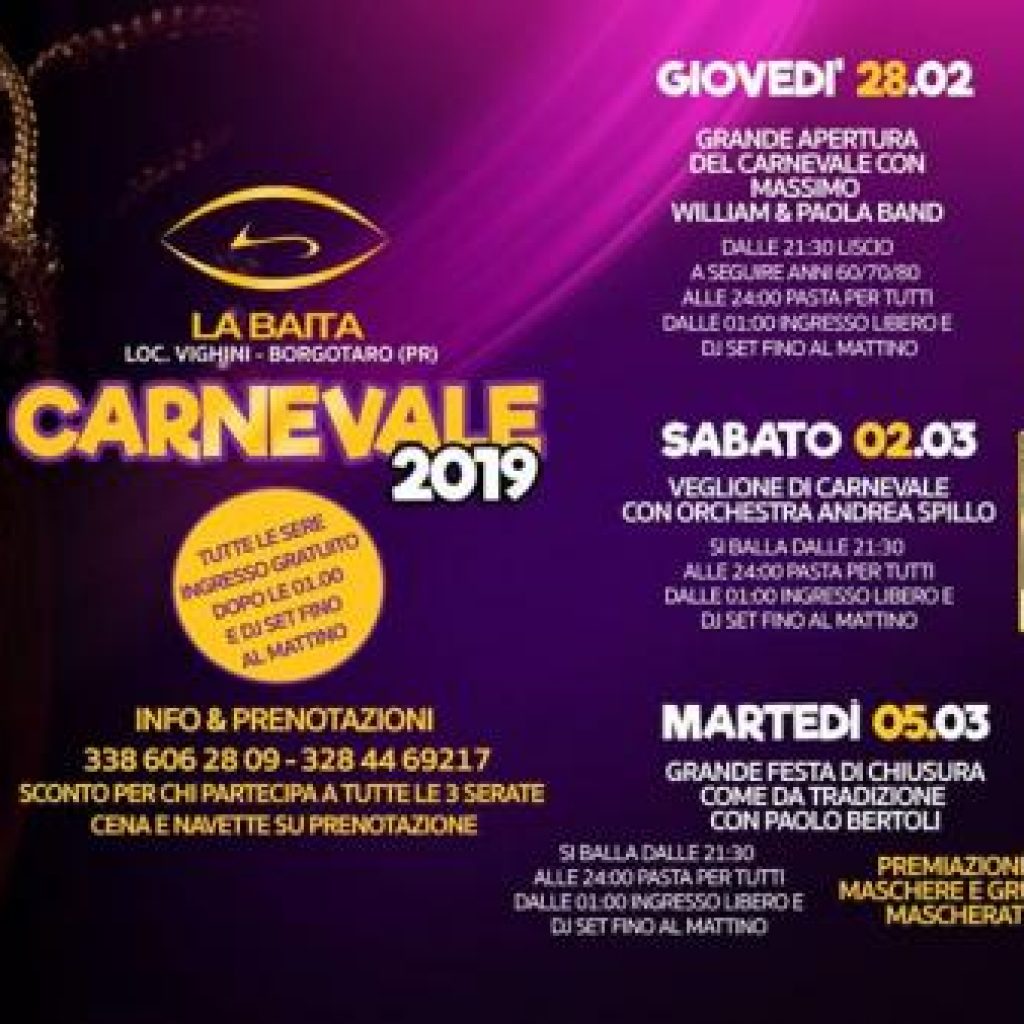 CARNEVALANDO 2020